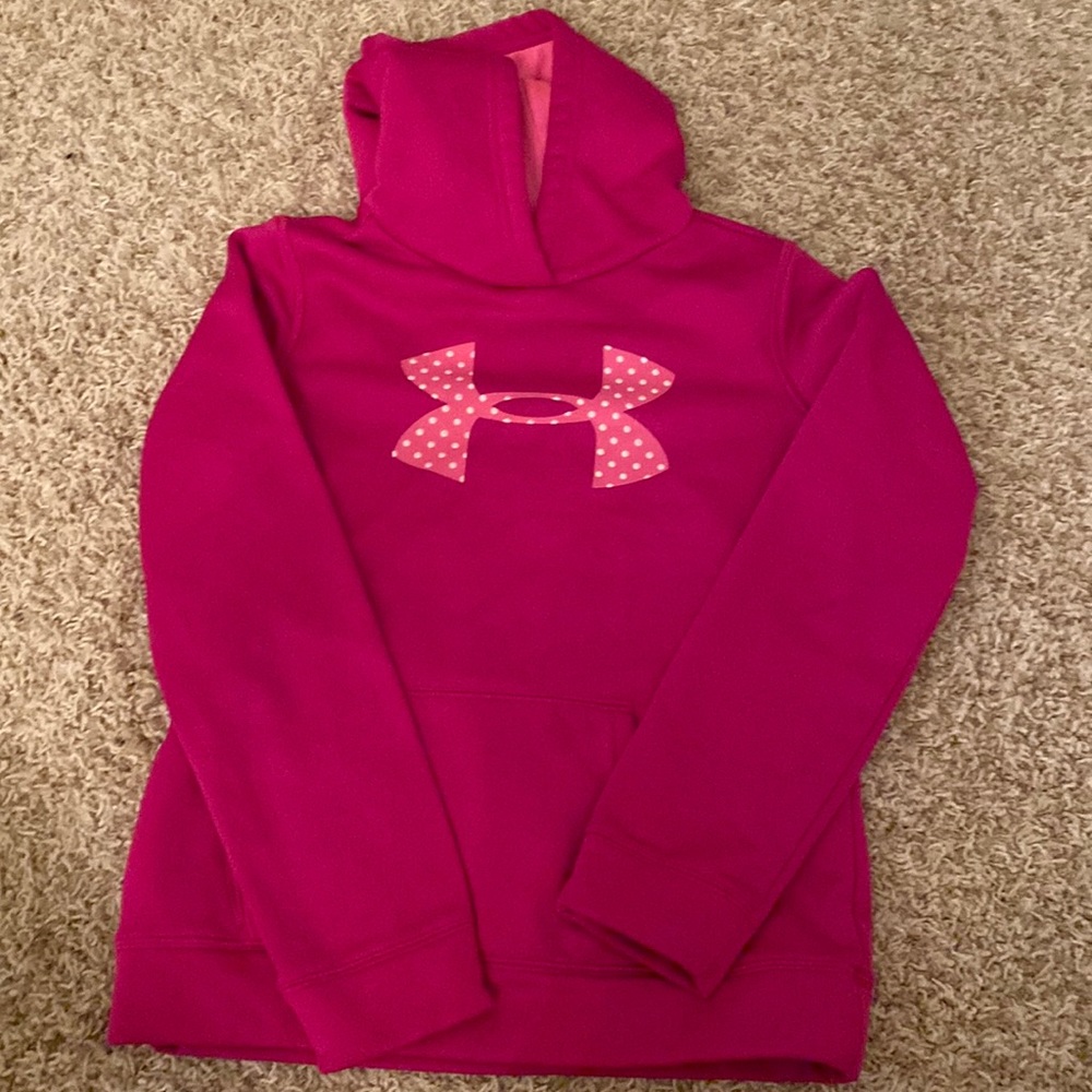 Girls Under Armor Pink Sweatshirt